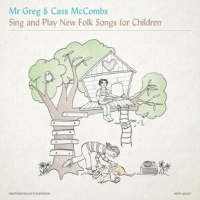 Mr. Greg and Cass McCombs: Mr. Greg & Cass Mccombs Sing And Play New Folk Songs For Children - CD