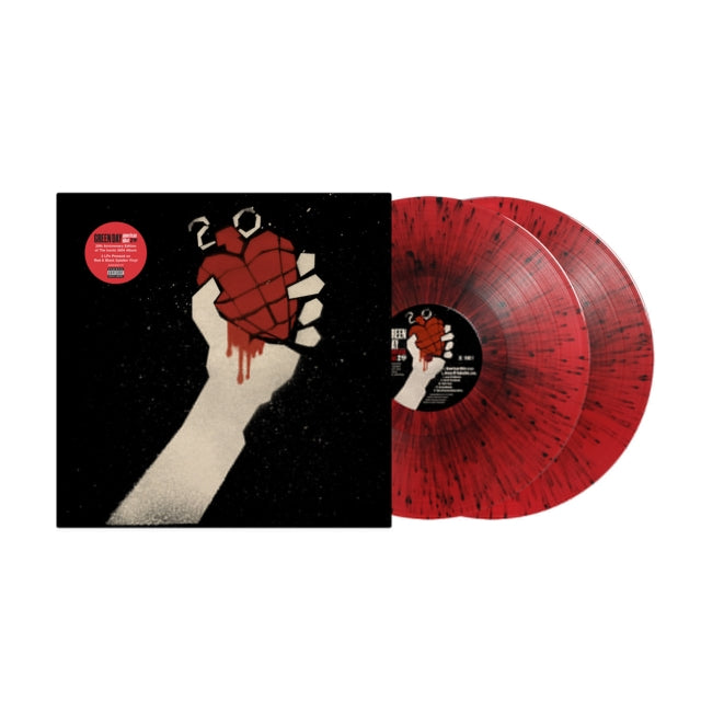 Green Day: American Idiot (20th Anniversary Edition) (Red/Black Vinyl) - Vinyl
