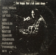 Neil Young: Dorothy Chandler Pavilion (Feb. 1. 1970) - Vinyl
