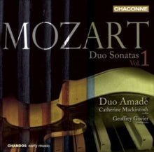 Duo Amademackintoshgovier: Mozartduo Sonatas Vol 1 - CD