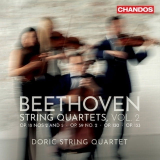 Doric String Quartet: Ludwig Van Beethoven: String Quartets / Vol. 2 (Op. 18 / Nos. 2 And 5 / Op. 59 / No. 2 / Op. 130 / Op. 133) - CD