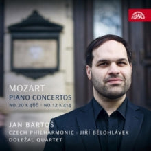 Jan Bartos / Czech Philharmonic / Jiå?i Bä?lohlavek / Dolezal Quartet: Mozart: Piano Concertos: No.20 K 466 / No.12 K 414 - CD