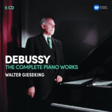 Walter Gieseking: Debussy: The Complete Piano Works (Budget Box Sets) - CD