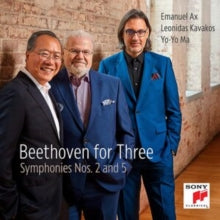 Emanuel Ax / Leonidas Kavakos / Yo-yo-ma: Beethoven For Three: Symphonies No.S 2 & 5 - CD