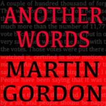 Martin Gordon: Another Words - CD