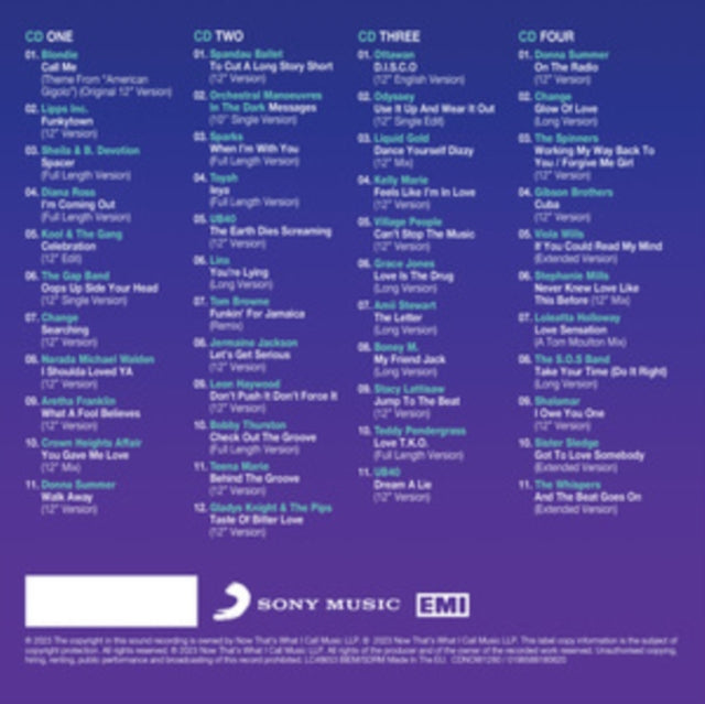 Various Artists: Now 12 Inch 80S: 1980 - CD