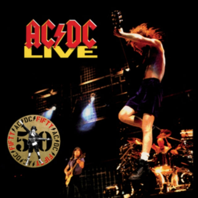 AC/DC: Live (50th Anniversary Edition) (Gold Vinyl) - Vinyl