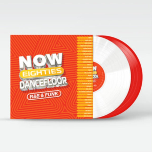 Various Artists: Now 80s Dancefloor / R&B And Funk (Red/White Vinyl) - Vinyl