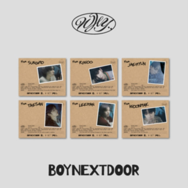 BOYNEXTDOOR: Why.. (Compact Version - Letter Ver.) - CD