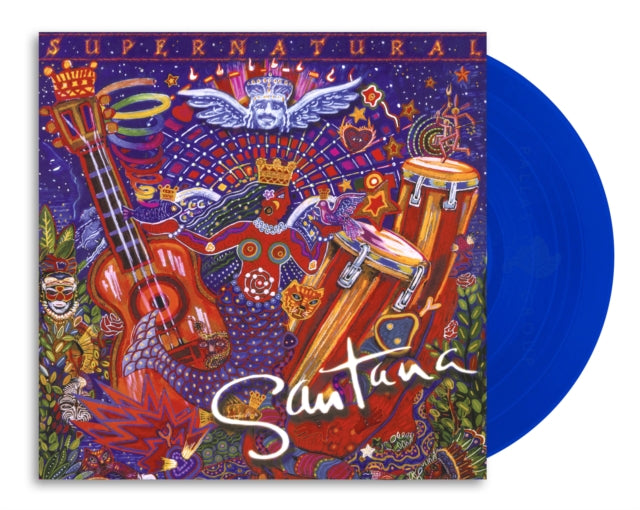 Santana: Supernatural (25th Anniversary Edition) (Blue Vinyl) - Vinyl