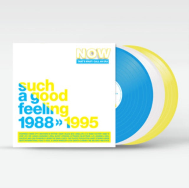 Various Artists: Now Thats What I Call An Era - Such A Good Feeling: 1988-1995 (Blue/White/Yellow Vinyl) - Vinyl