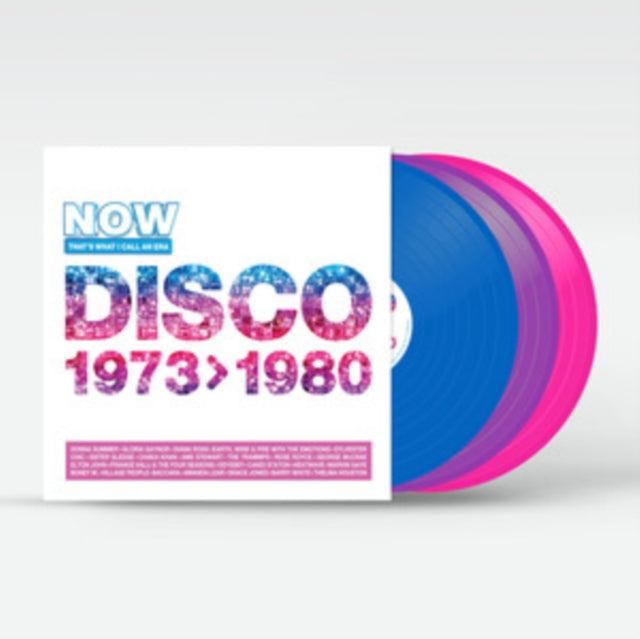 Various Artists: Now Thats What I Call An Era - Disco: 1973-1980 (Blue. Violet. Pink Vinyls) - Vinyl