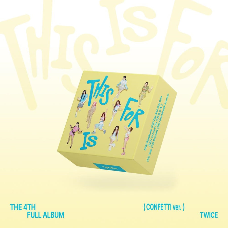 TWICE: This Is For (Confetti Ver.) - CD