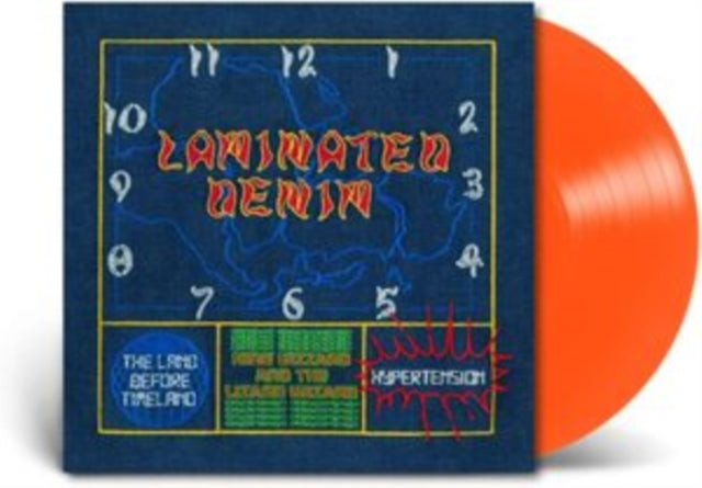 King Gizzard and the Lizard Wizard: Laminated Denim (Orange Habanero) - Vinyl