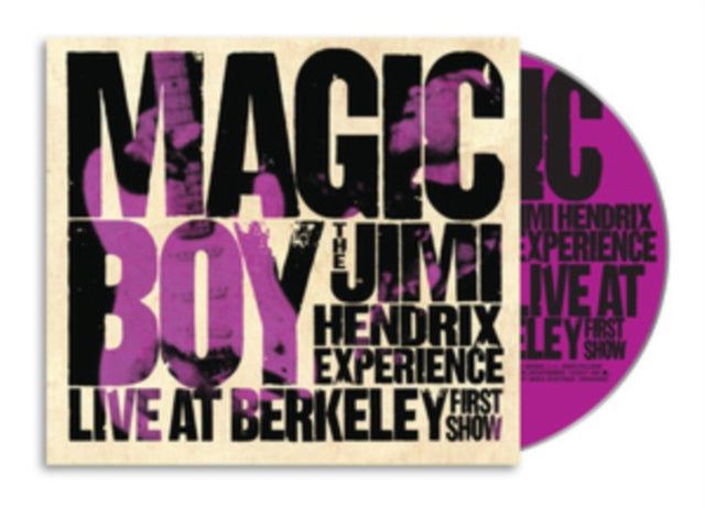 The Jimi Hendrix Experience: Magic Boy - Live At Berkeley. 1st Show - CD