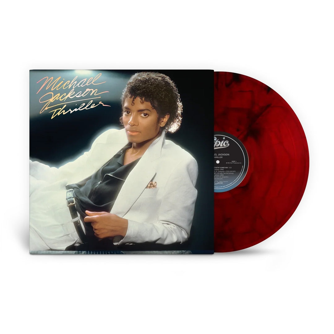 Michael Jackson: Thriller (Red/Black Marble Vinyl) - Vinyl