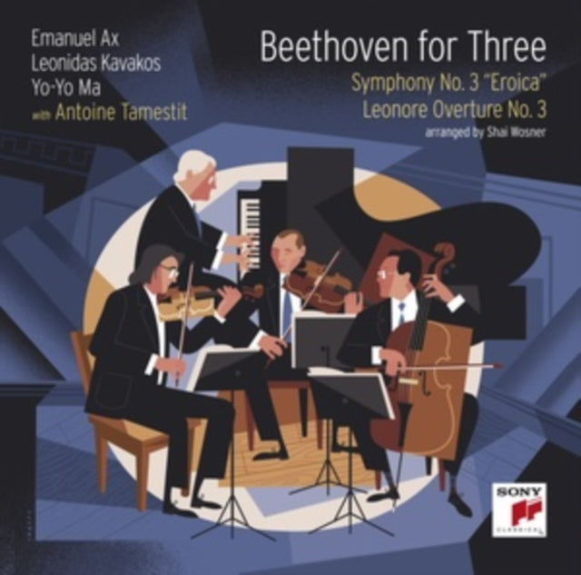 Yo-yo Ma / Leonidas Kavakos / Emanuel Ax / Antoine Tamestit: Beethoven For Three: Symphony No.3 Eroica... - CD