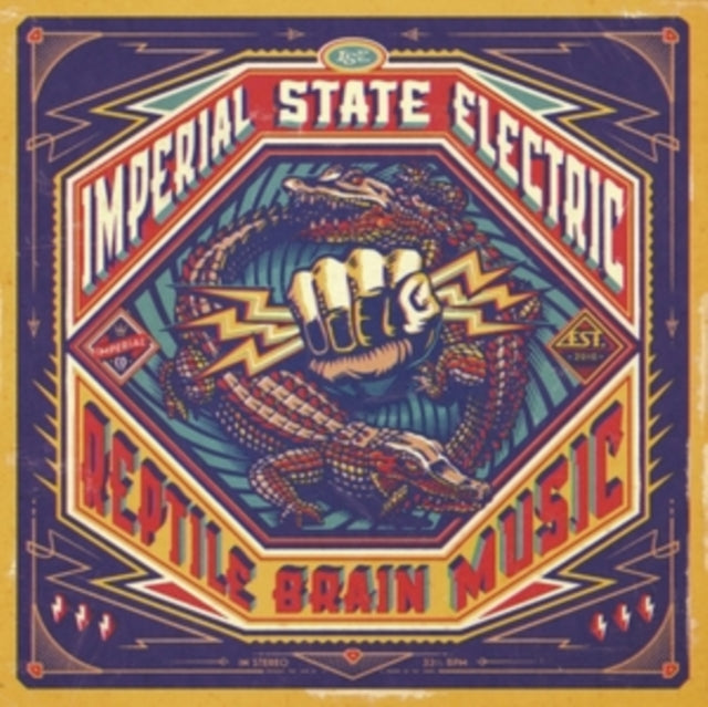 Imperial State Electric: Reptile Brain Music (Red Vinyl) - Vinyl