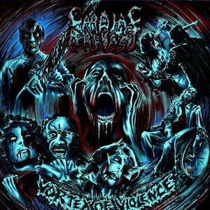 Cardiac Arrest: Vortex Of Violence (Electric Blue/Heavy Hot Pink Splatter Vinyl) - Vinyl