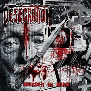 Desecration: Murder In Mind (Mint Green/Red Spinner/White Splatter Vinyl) (+Insert +Obi Strip +Bonus Tracks) - Vinyl