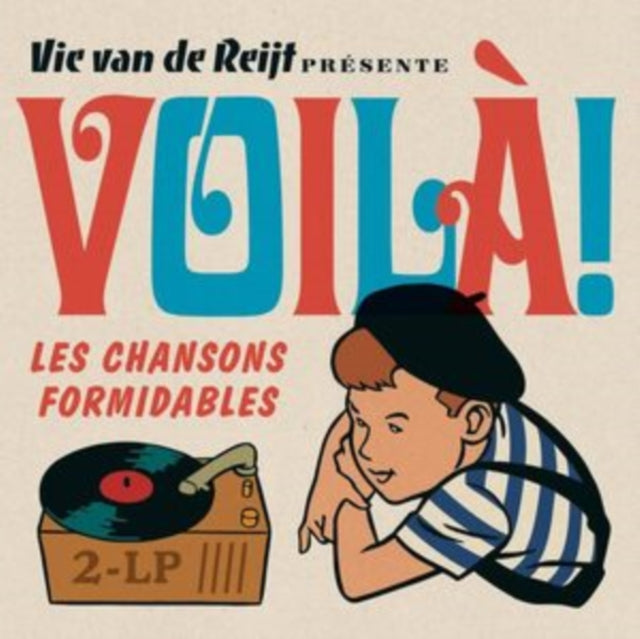Various Artists: Voila! Les Chansons Formidables (Blue/Red Vinyl) - Vinyl