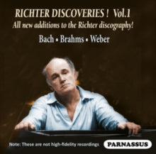 Sviatoslav Richter: Richter Discoveries ! Vol.1: Weber. Bach Etc - CD