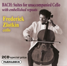 Frederick Zlotkin: J.S. Bach Cello Suites (With Embellishments) - CD