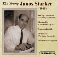 Janos Starker: The Young Janos Starker (1948) - CD