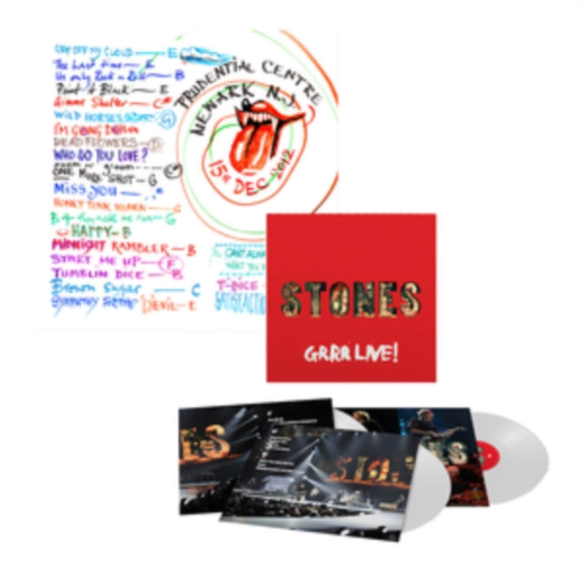 The Rolling Stones: Grrr Live! (White Vinyl) - Vinyl
