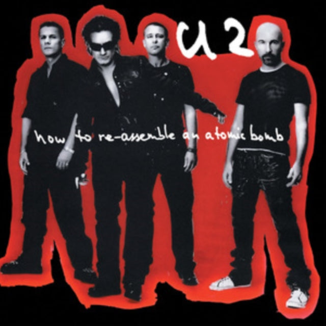 U2: How To Re-Assemble An Atomic Bomb (Red/Black Marble Vinyl) (Black Friday 2024) - Vinyl