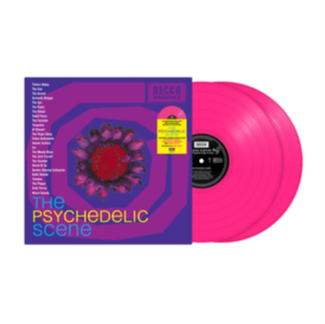 Various Artists: The Psychedelic Scene (Pink Vinyl) - Vinyl