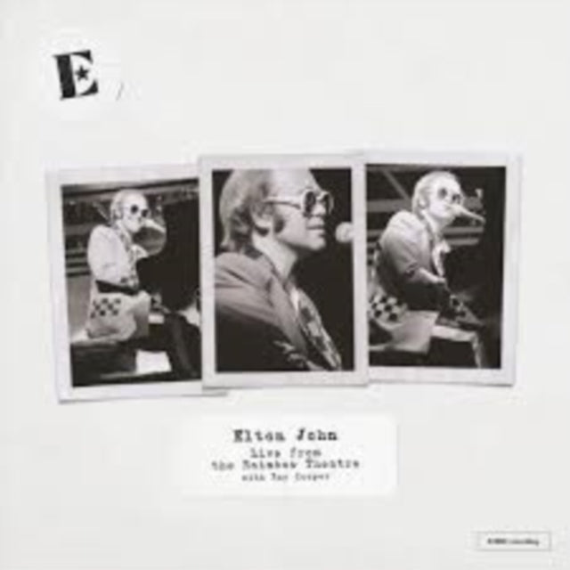 Elton John: Live From The Rainbow Theatre With Ray Cooper - Vinyl