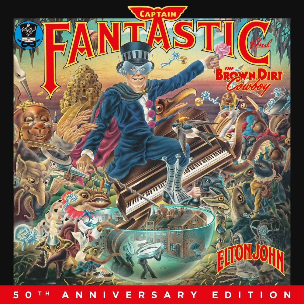 Elton John: Captain Fantastic And The Brown Dirt Cowboy (50th Anniversary Edition) - Vinyl