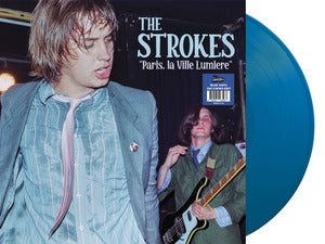 The Strokes: Paris. La Ville Lumiere: Live At The Mutualite. Paris. March 18Th. 2002 - Fm Broadcast (Blue Vinyl) - Vinyl
