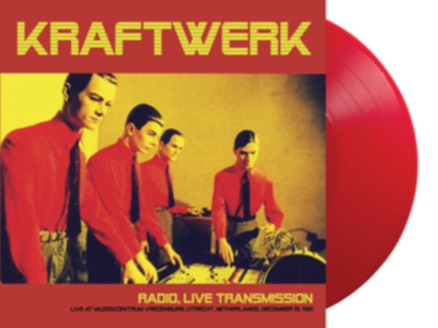 Kraftwerk: Radio. Live Transmission: Live At Muziekcentrum Vredenburg. Utrecht. Netherlands. December 10. 1981 - Fm Broadcast (Red Vinyl) - Vinyl