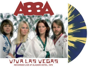 ABBA: Viva Las Vegas: Live At Performing Arts Theatre. Aladdin Hotel. Las Vegas. Nv. September 24Th 1979 - Fm Broadcast (Dark Blue/Yellow Splatter Vinyl) - Vinyl