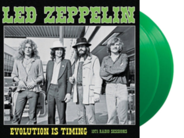 Led Zeppelin: Evolution Is Timing 1969 Radio Sessions (Green Vinyl) - Vinyl