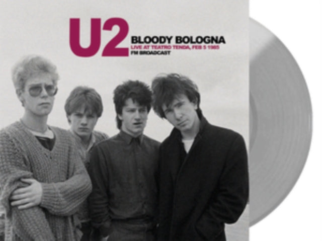 U2: Bloody Bologna: Live At Teatro Tenda. Feb 5 1985 - FM Broadcast (Grey Vinyl) - Vinyl