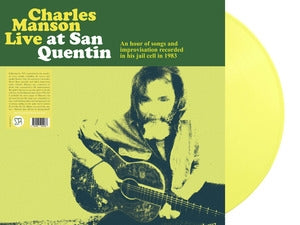 Charles Manson: Live At San Quentin (Yellow Vinyl) - Vinyl