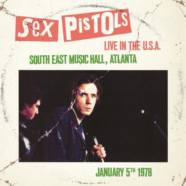 Sex Pistols: Live In The U.S.A 1978 - Atlanta (Red Vinyl) - Vinyl