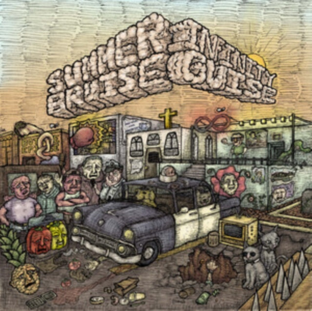 Summerbruise: Infinity Guise (Clear/Orange/Red Swirl Vinyl) - Vinyl