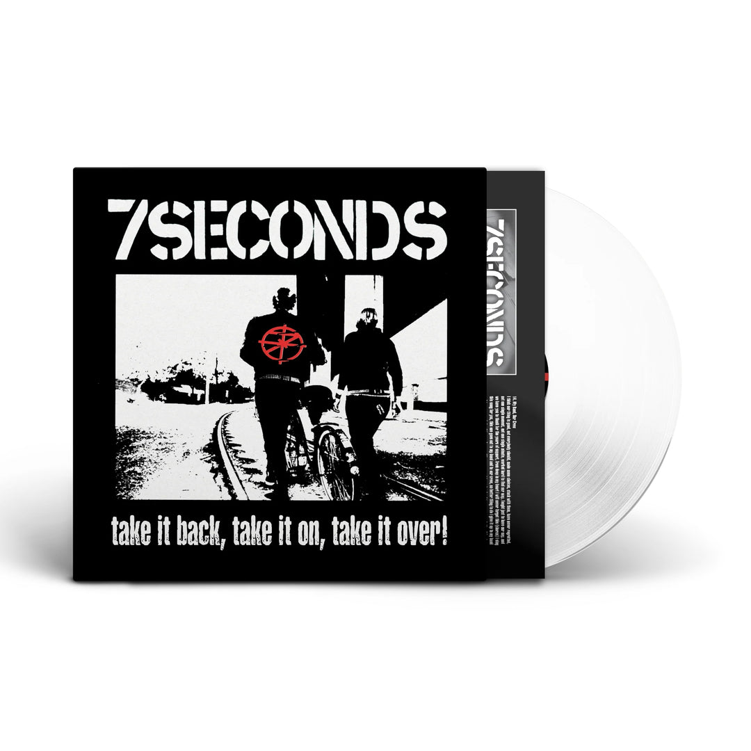 7 Seconds: Take It Back. Take It On. Take It Over (White Vinyl) - Vinyl