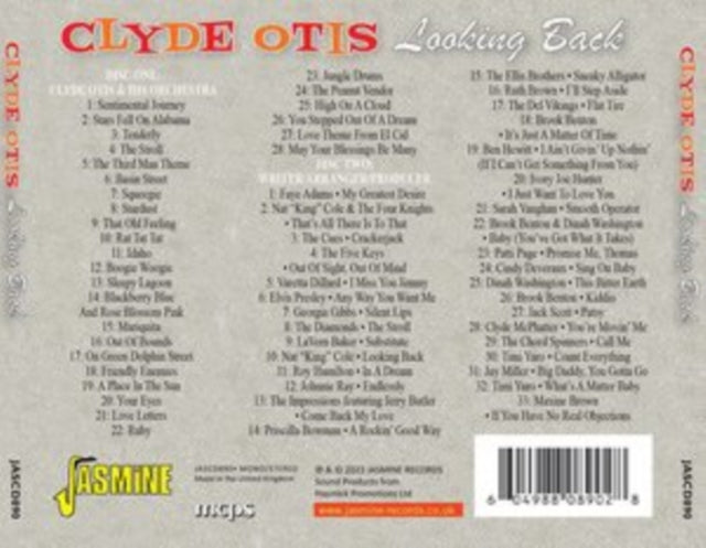 Clyde Otis: Looking Back - Bandleader. Songwriter. Producer. 1955-62 - CD