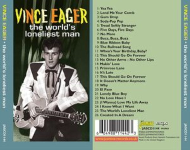 Vince Eager: The Worlds Loneliest Man - CD