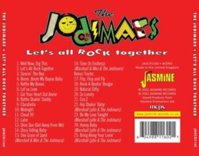 The Jodimars: Lets All Rock Together - CD