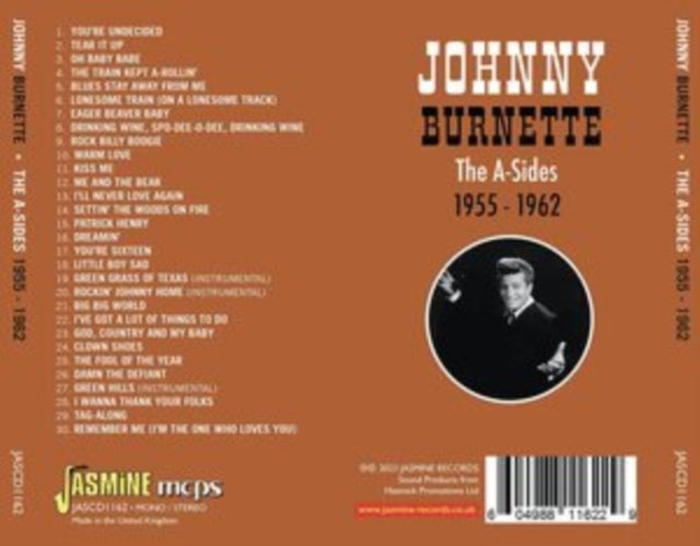 Johnny Burnette: The A-Sides 1955-1962 - CD