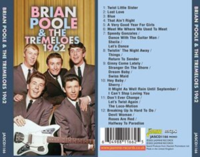 Brian Poole & The Tremeloes: 1962 - CD