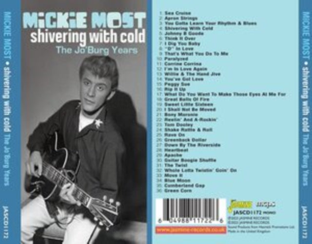Mickie Most: Shivering With Cold.... The JoBurg Years - CD