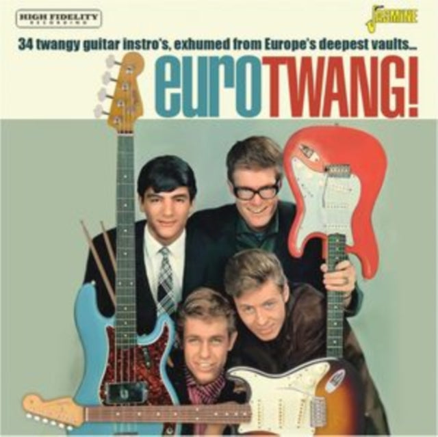Various Artists: Eurotwang! 34 Twangy Guitar InstroS - CD