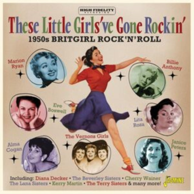 Various Artists: These Little Girlsve Gone Rockin - 1950s Britgirl RockNRollers - CD